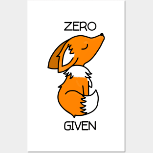 Zero Fox Given Posters and Art